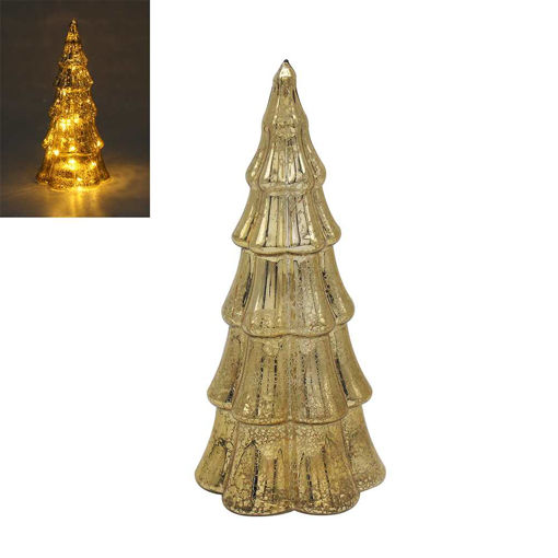 Picture of CHRISTMAS TREE LED GOLD SMALL